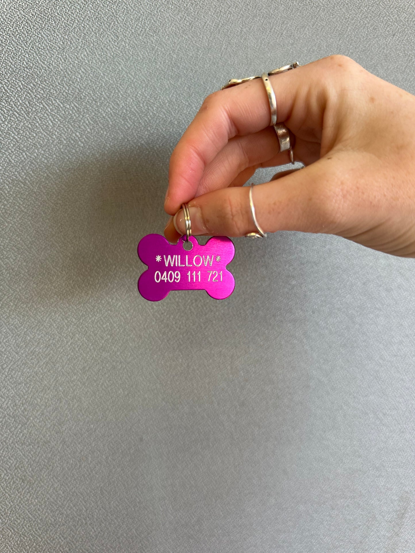 Custom Pet Tag BONE