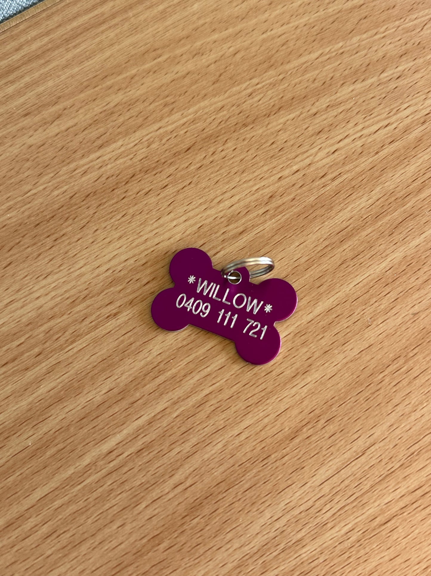 Custom Pet Tag BONE