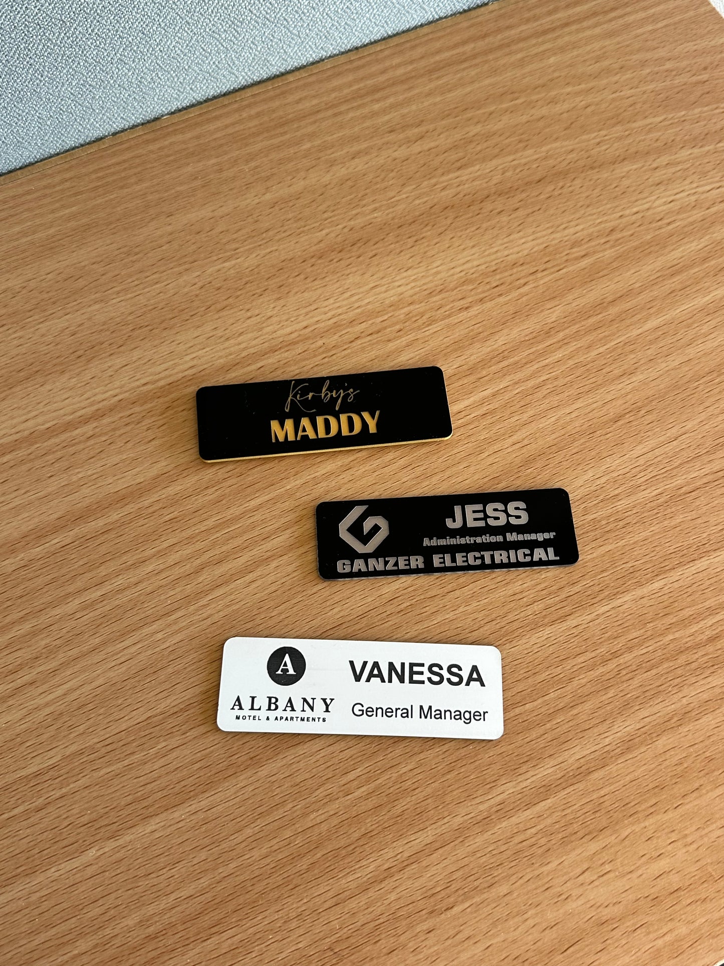 Custom Name Badges