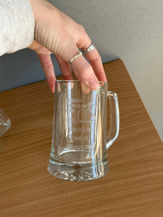 Custom Glass Tankard