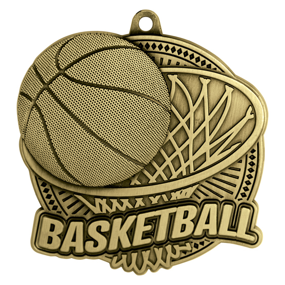 Basketball Tempo Medal