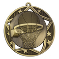 Basketball Galaxy Medal