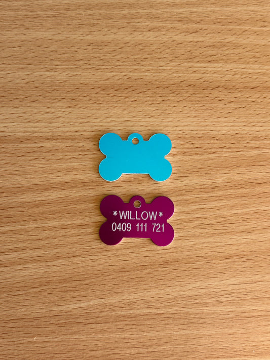 Custom Pet Tag BONE