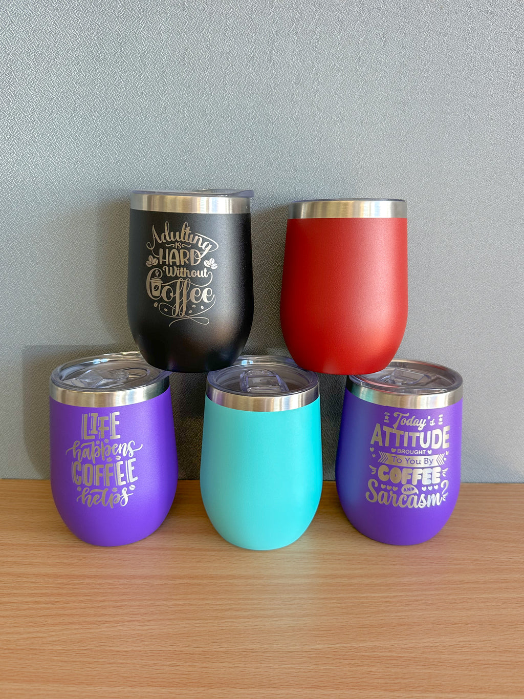 Custom Wine Tumbler 350ml