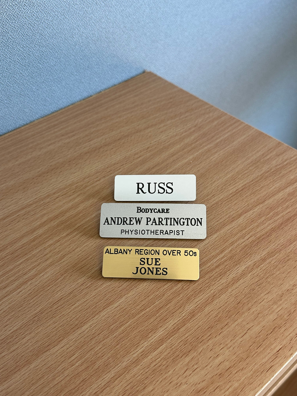 Custom Name Badges