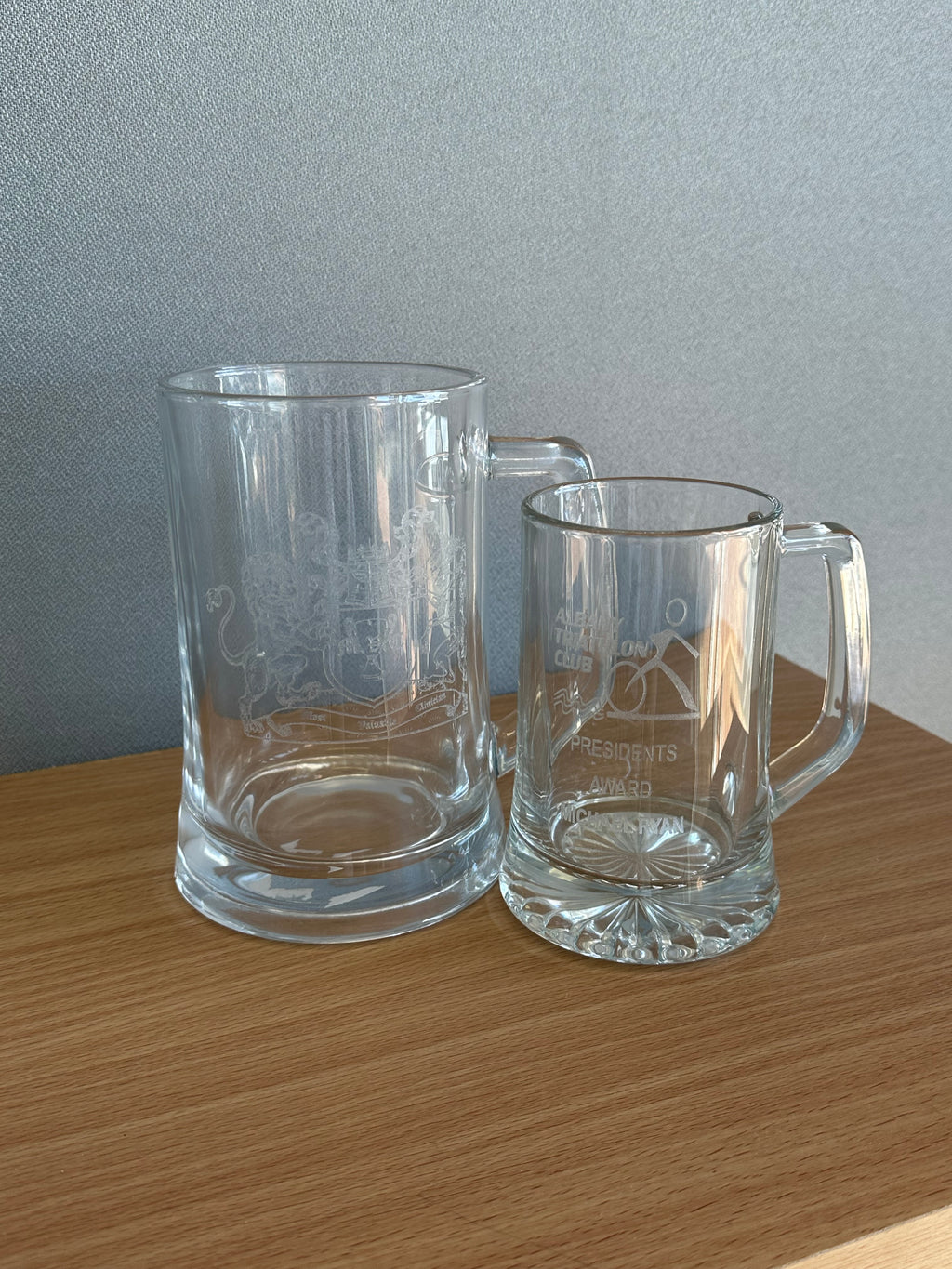 Custom Glass Tankard