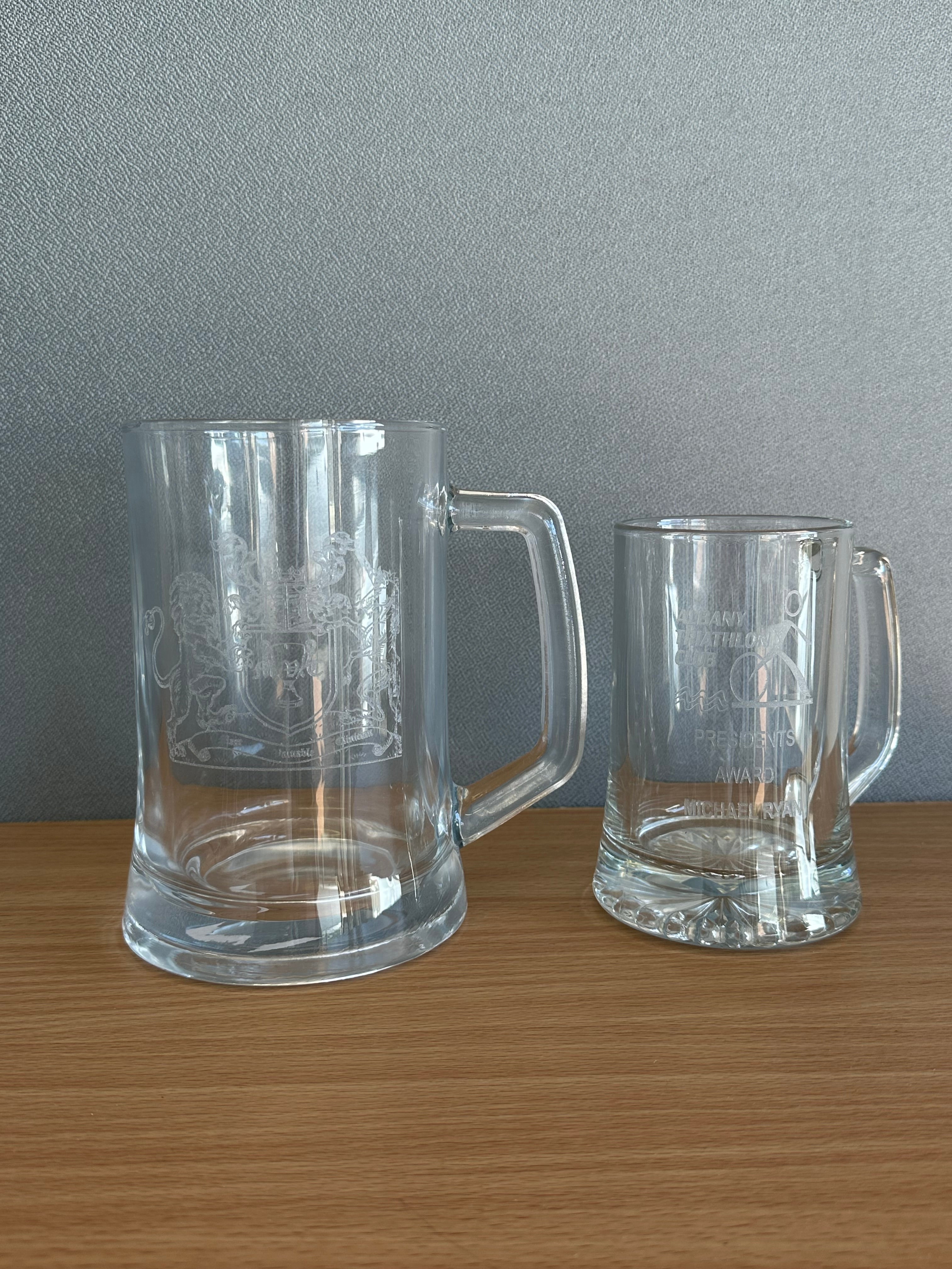 Custom Glass Tankard
