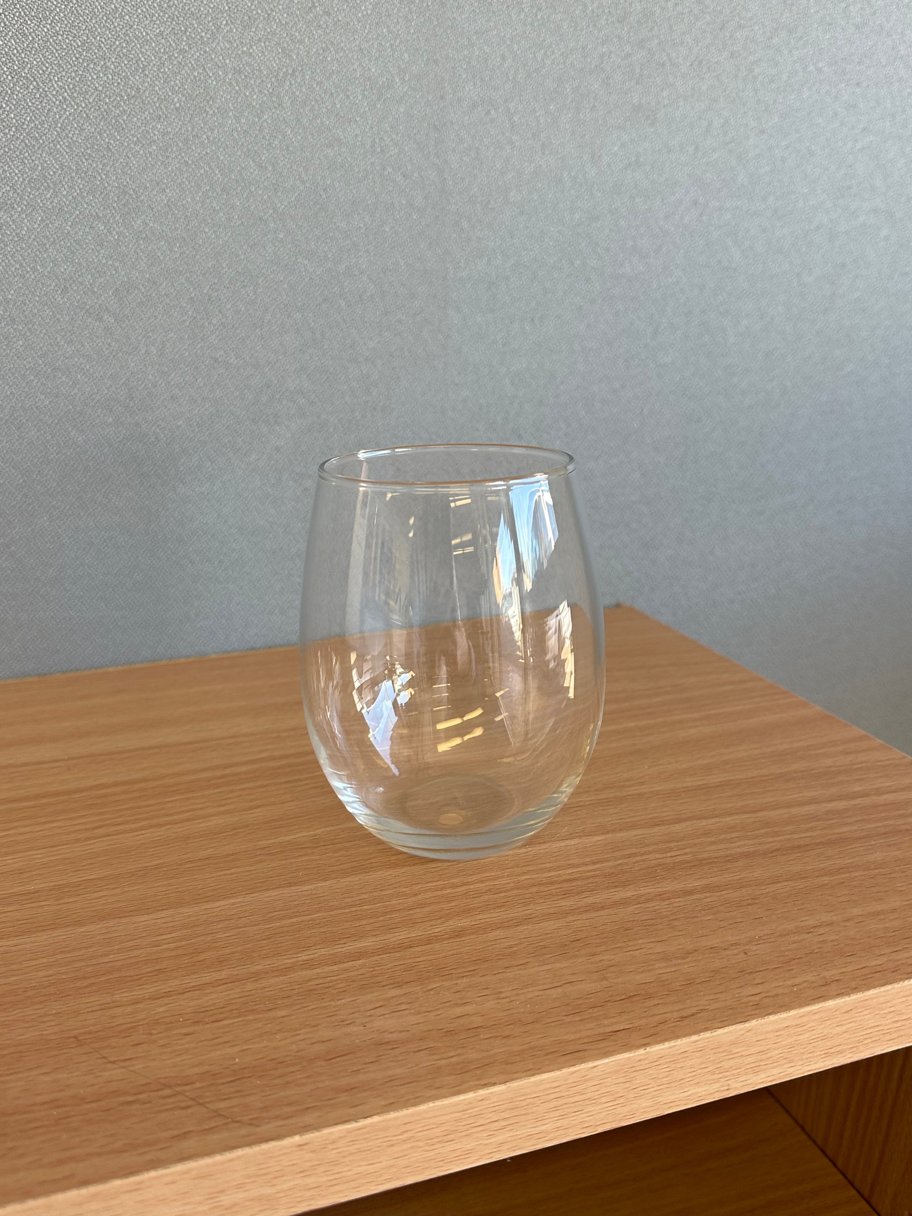 Custom Stemless Wine Glass 470ml